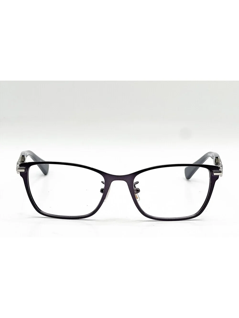 Coach HC 5065 9214 Navy Blue Grey Rectangle Authentic Eyeglass Frames 51-17-135